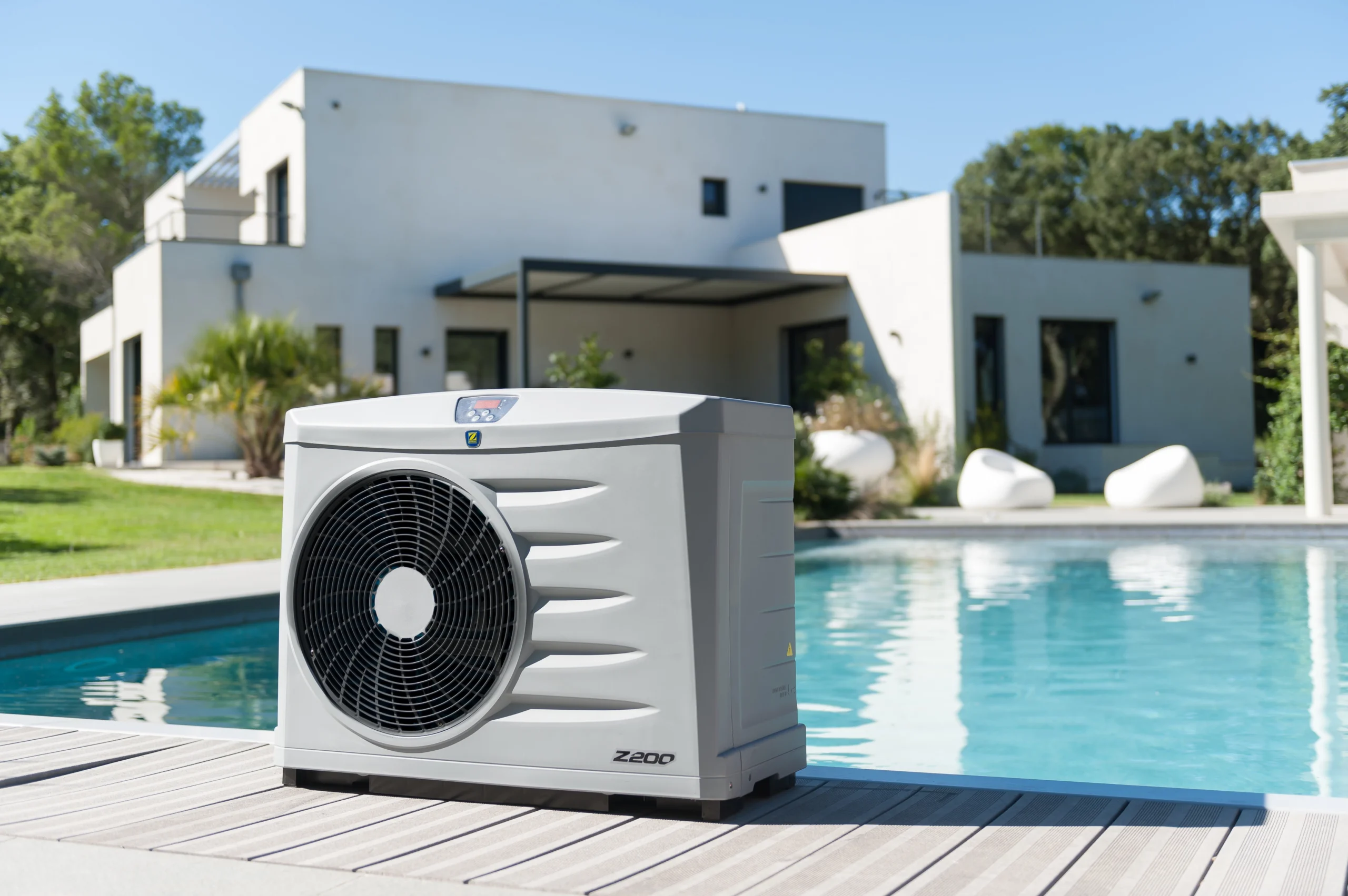 Bomba de calor para climatización de piscina